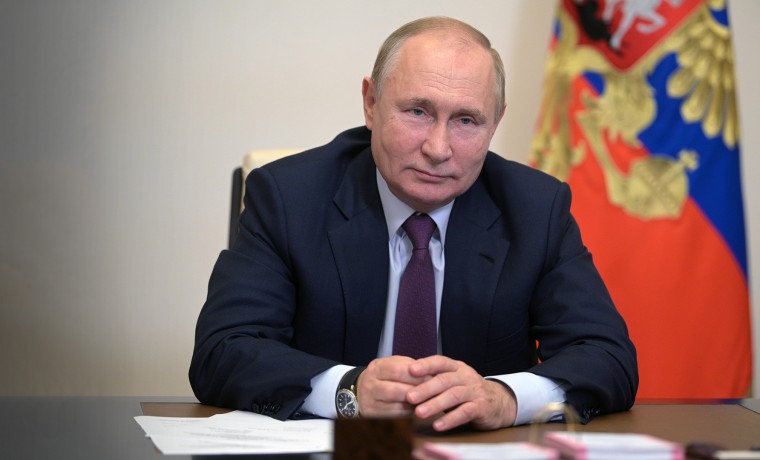 Владимир Путин поприветствовал участников съезда народа Чеченской Республики