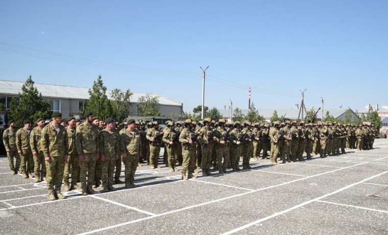 Червлёнский батальон оперативного назначения Росгвардии отметил 24-ю годовщину со дня образования