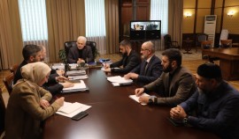Председатель Правительства ЧР Муслим Хучиев провел встречу с Ахмедом Дудаевым