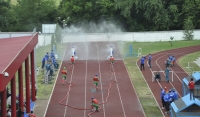 В Грозном чествовали призеров межрегиональных соревнований по пожарно-спасательному спорту