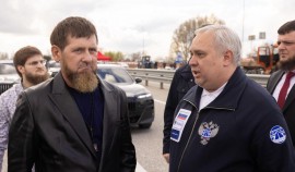 Рамзан Кадыров посетил пострадавшие от паводков районы Чеченской Республики 