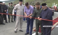 В Ножай-Юртовском районе открыли новый мост через реку Ясса