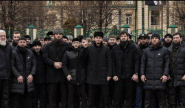 Хас-Магомед Кадыров вместе с сотрудниками ведомства принял участие во флешмобе #МыРезерв