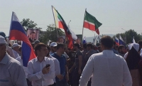 В митинге, посвященном Дню республики в Чечне, приняло участие 100 тысяч человек