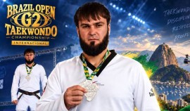 Билал Яхьяев завоевал серебряную медаль международного турнира Brazil Open