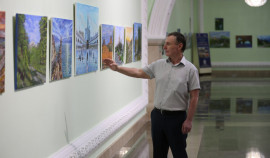 Открылась персональная выставка картин энергетика «Россети Северный Кавказ» Зилавди Яшуркаева