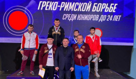 Спортсмены из ЧР - призеры Первенства России по греко-римской борьбе