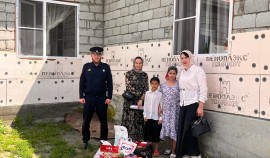 В Грозненском районе провели профилактический рейд по поддержке семей с детьми