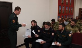 Управление Росгвардии по Чеченской Республике приняло участие в Международной акции «Диктант Победы»