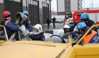 В Чечне определили победителя соревнований по ликвидации последствий ДТП