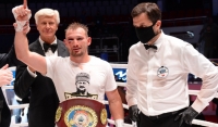Асланбек Идигов защитил пояс WBO Europa
