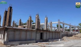 В Алхан-Кале продолжается строительство школы в рамках нацпроекта