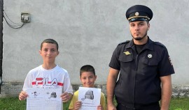 В Чечне полицейские Шатойского района поддержали семьи, находящиеся в трудной жизненной ситуации