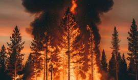 В 40 регионах России в мае 2026 года прогнозируются риски чрезвычайных ситуаций по природным пожарам