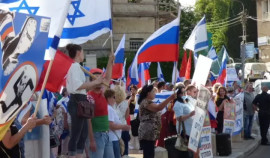 Крупный митинг в поддержку СВО прошел в Израиле