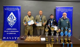 Росгвардейцы стали победителями регионального чемпионата «Динамо» по шахматам в Грозном| грозный, чгтрк