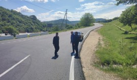 В Ножай-Юртовском районе партийцы проинспектировали отремонтированные дороги| грозный, чгтрк