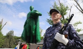 Военнослужащие ОГВ(с) приняли участие в мероприятиях, посвященных 79-й годовщине Победы в ВОВ