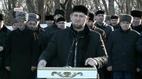  В Чечне открыто мемориальное кладбище, на котором похоронены мюриды Кунта-Хаджи Кишиева