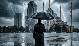 Сильные дожди, снег и ветер до 14 апреля ожидаются в Чеченской Республике| грозный, чгтрк