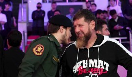 Рамзан Кадыров посетил вечер профессионального бокса в честь 75-летия Ахмата-Хаджи Кадырова