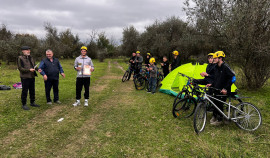 В городе Наурская состоялся муниципальный этап соревнований по велоориентированию
