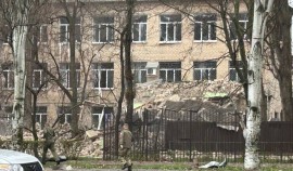 Удара ВСУ повредил колледж в Мелитополе