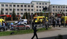 Глава Татарстана сообщил о восьми погибших, в результате стрельбы в казанской школе
