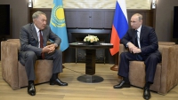 Владимир Путин поблагодарил Назарбаева за восстановление отношений с Турцией