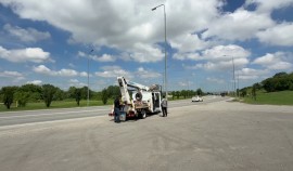 В Грозном продолжается модернизация системы наружного освещения