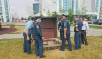 МЧС проверяет высотки Гудермеса и Шали на пожарную безопасность