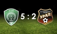 «Терек» выиграл у «Урала» со счетом 5:2