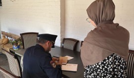 В Грозненском районе участковые уполномоченные полиции проводят регулярные подворные обходы