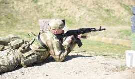 Чемпионат по стрельбе среди военнослужащих Росгвардии прошёл в Грозном