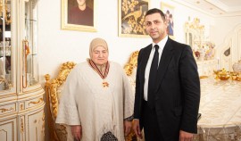 Аймани Несиевне вручили орден 