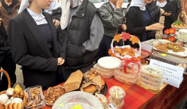 Ярмарка «Дары осени» прошла в школе села Знаменское в рамках нацпроект