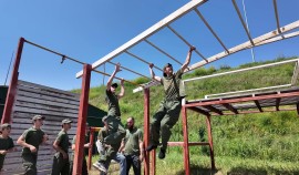 В Чеченской Республике подвели итоги первой военно-патриотической смены «Время юных героев»| грозный, чгтрк
