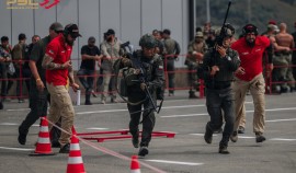 Команды Росгвардии выступают на открытом чемпионате памяти Ахмата-Хаджи Кадырова