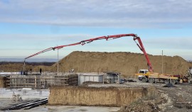 В селе Танги-Чу Урус-Мартановского района строится школа на 600 ученических мест