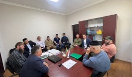 В Итум-Калинском лесничестве  прошло совещание по вопросам обеспечения пожарной безопасности