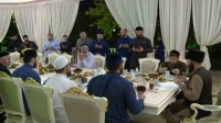 Рамзан Кадыров совершил разговение вместе с соратниками Первого Президента Ахмат-Хаджи Кадырова