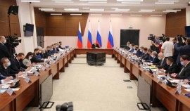 Муслим Хучиев принял участие в заседании Правительственной комиссии по развитию СКФО