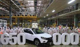 АвтоВАЗ выпустил 650-тысячную Lada Vesta