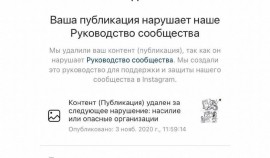 Instagram удалил карикатуру чеченской газеты «Вести Республики»