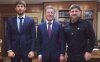 Рамзан Кадыров встретился с заместителем Председателя Правительства России Дмитрием Козаком