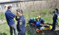 На Терском хребте прошла показательная тренировка спасателей