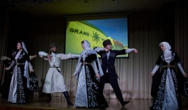 Студенты из Чеченской Республики представили культуру народа на фестивале в Президентской академии