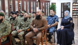 Росгвардейцы приняли участие в интеллектуальной викторине ко Дню Государственного флага России