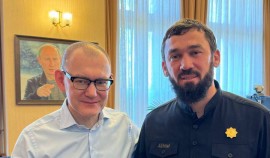 Магомед Даудов встретился с начальником Управления по внутренней политике Андреем Яриным