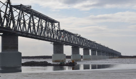 В ЕАО открыли первый в России трансграничный железнодорожный мост в Китай